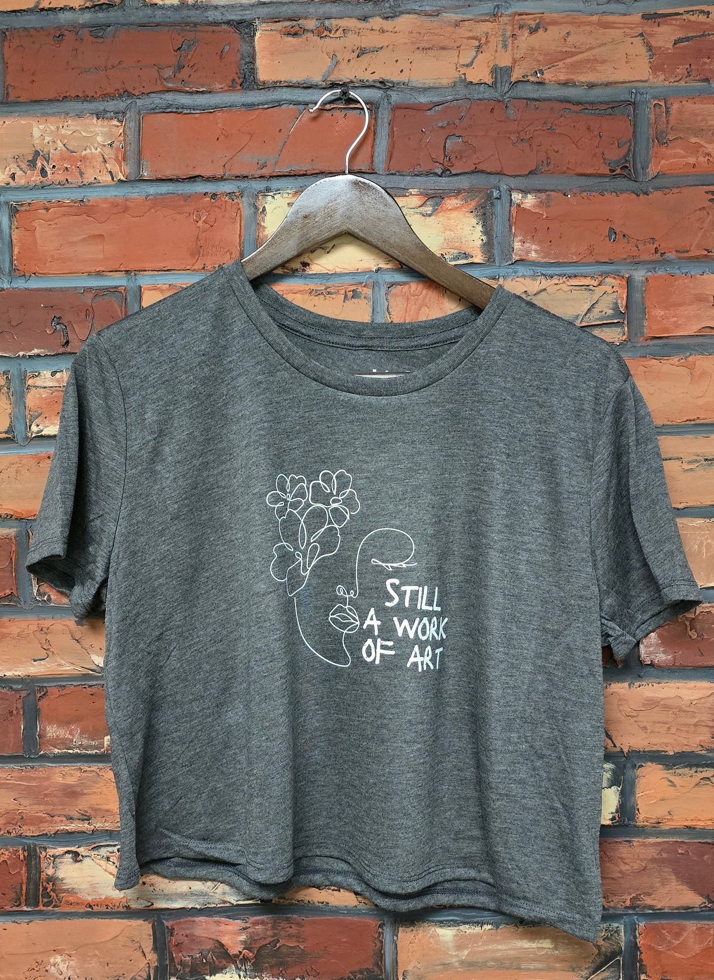 Still a Work of Art Feminine Crop Top