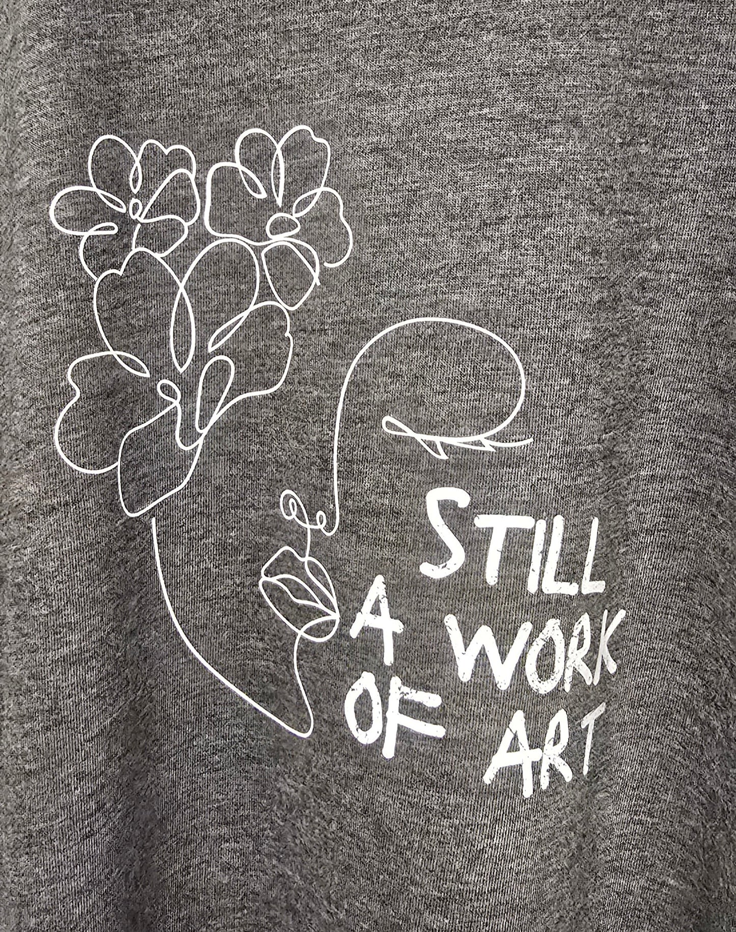 Still a Work of Art Feminine Crop Top