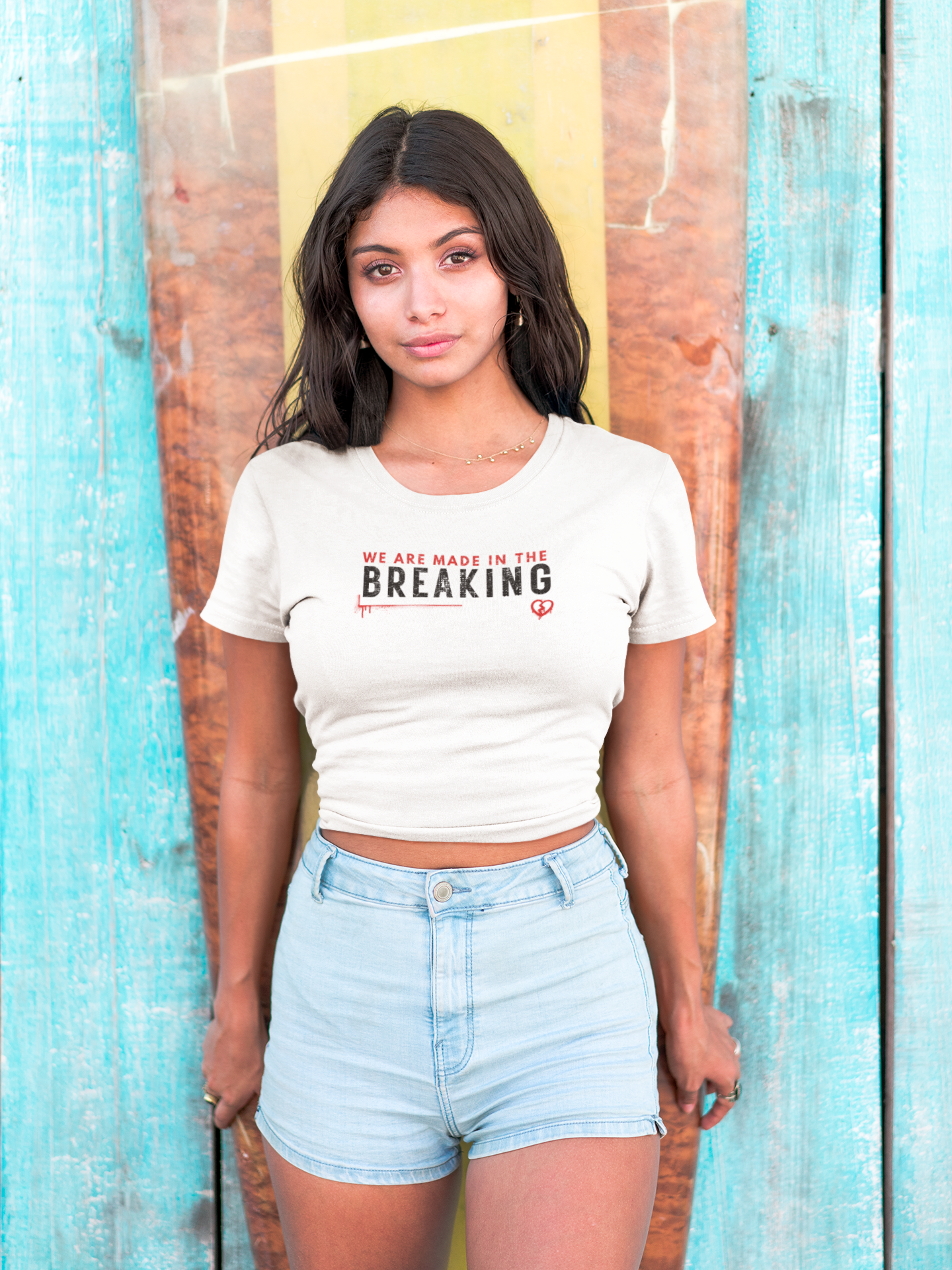 We are made in the Breaking Crop Top