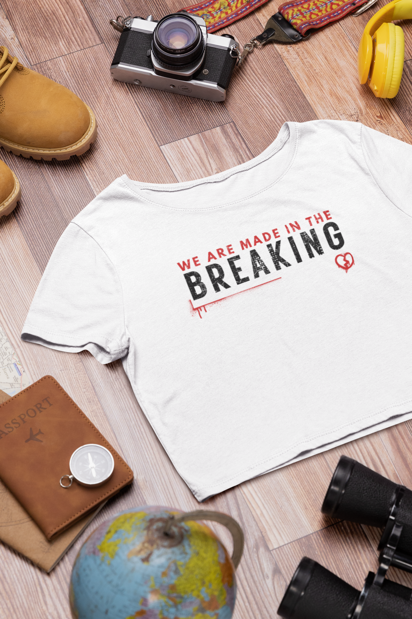 We are made in the Breaking Crop Top
